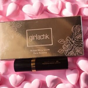 Blush Me & Glow Face Palette with Laura Geller Smart Pout Lipstick